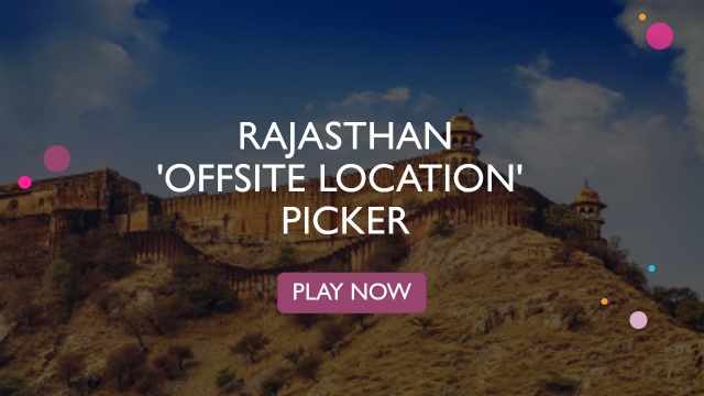 Rajasthan 'Offsite  Location' Picker